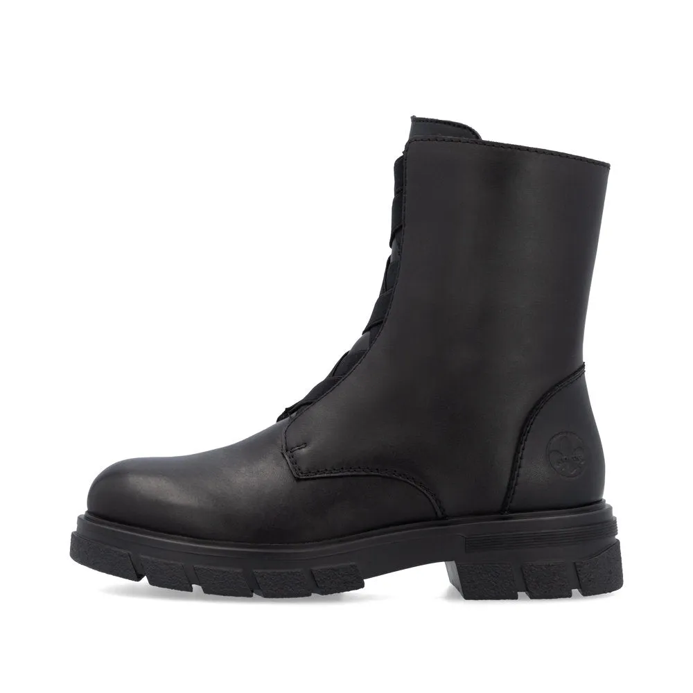 Rieker Z9179-00 Womens Boots Black sold by Shuperb