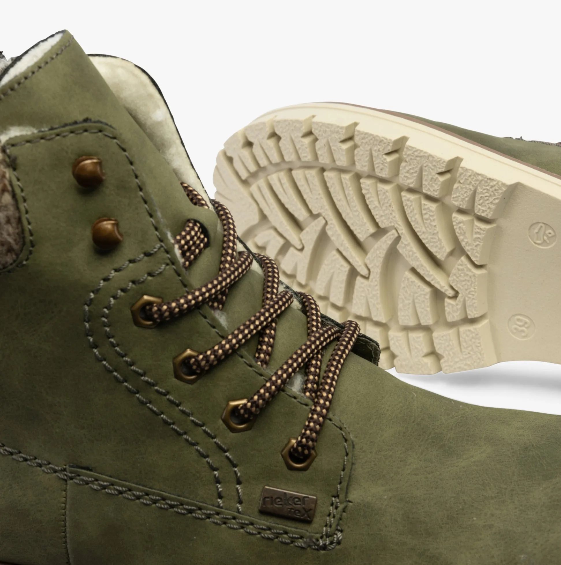 Rieker Y9118-54 Womens Boots Green sold by Shuperb product image thumbnail 5