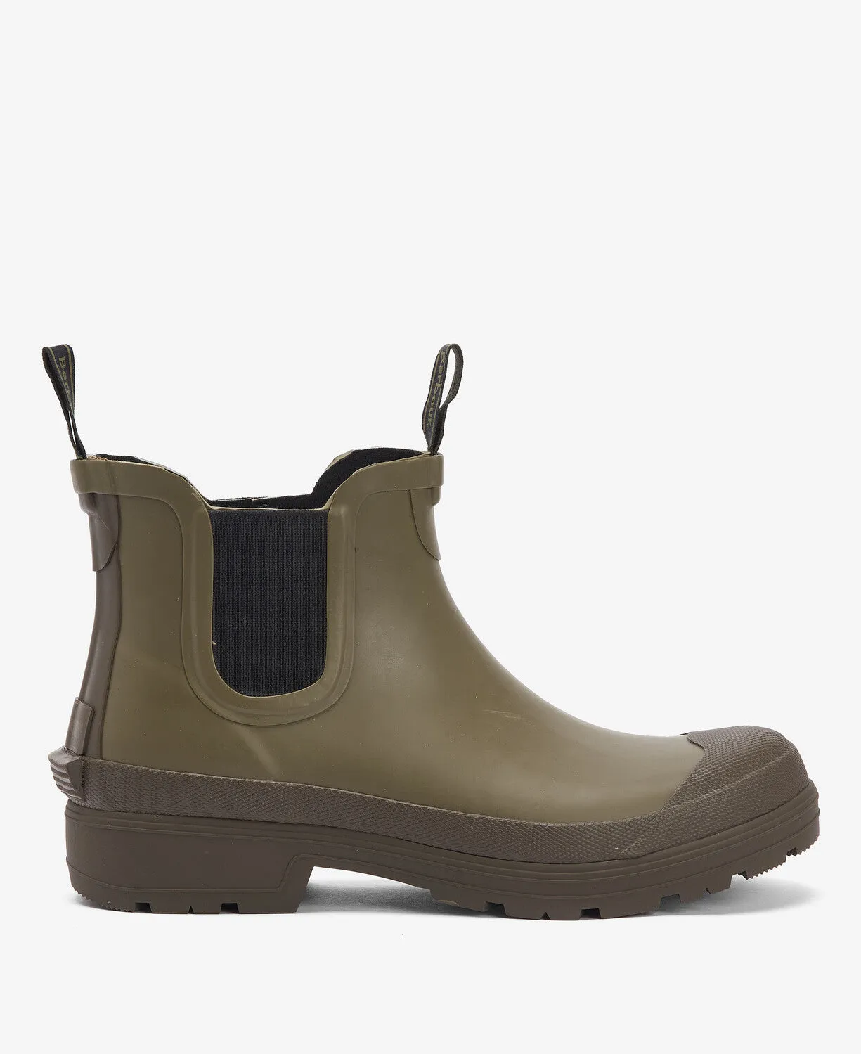 Barbour STORM Mens Chelsea Wellies Olive/Olive sold by Shuperb