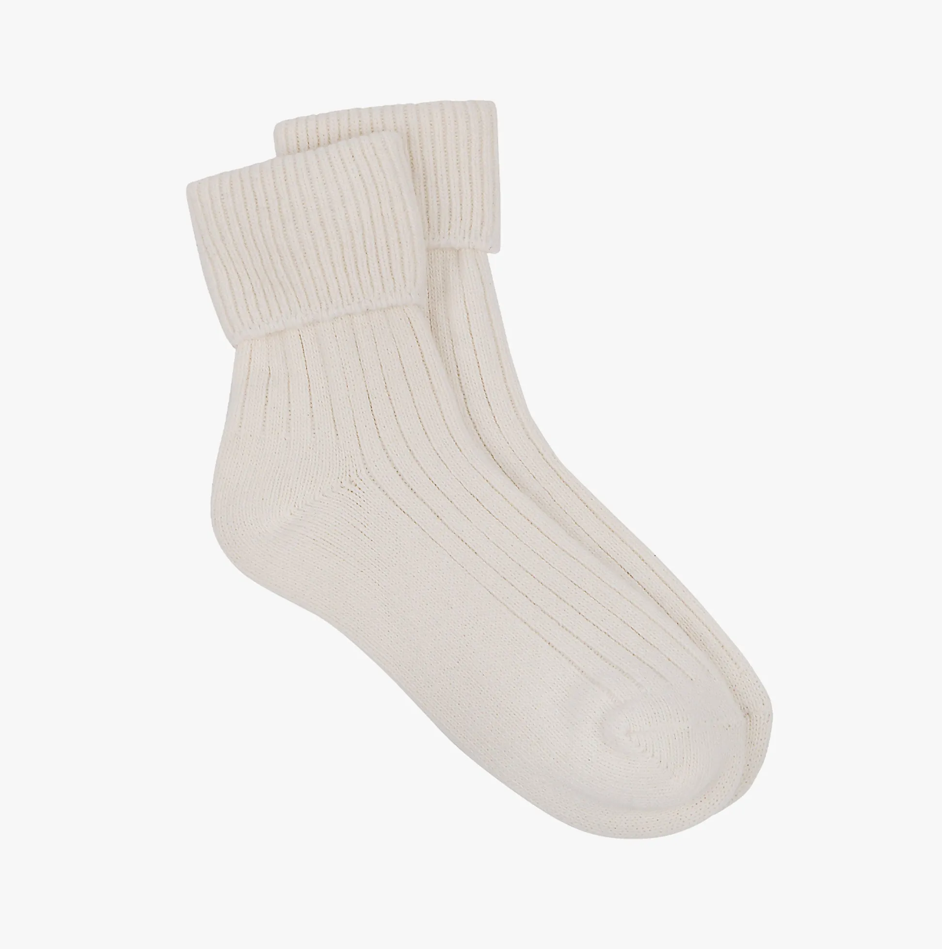 CASHMERE BLEND Womens Socks Oat sold by Shuperb product image thumbnail 4