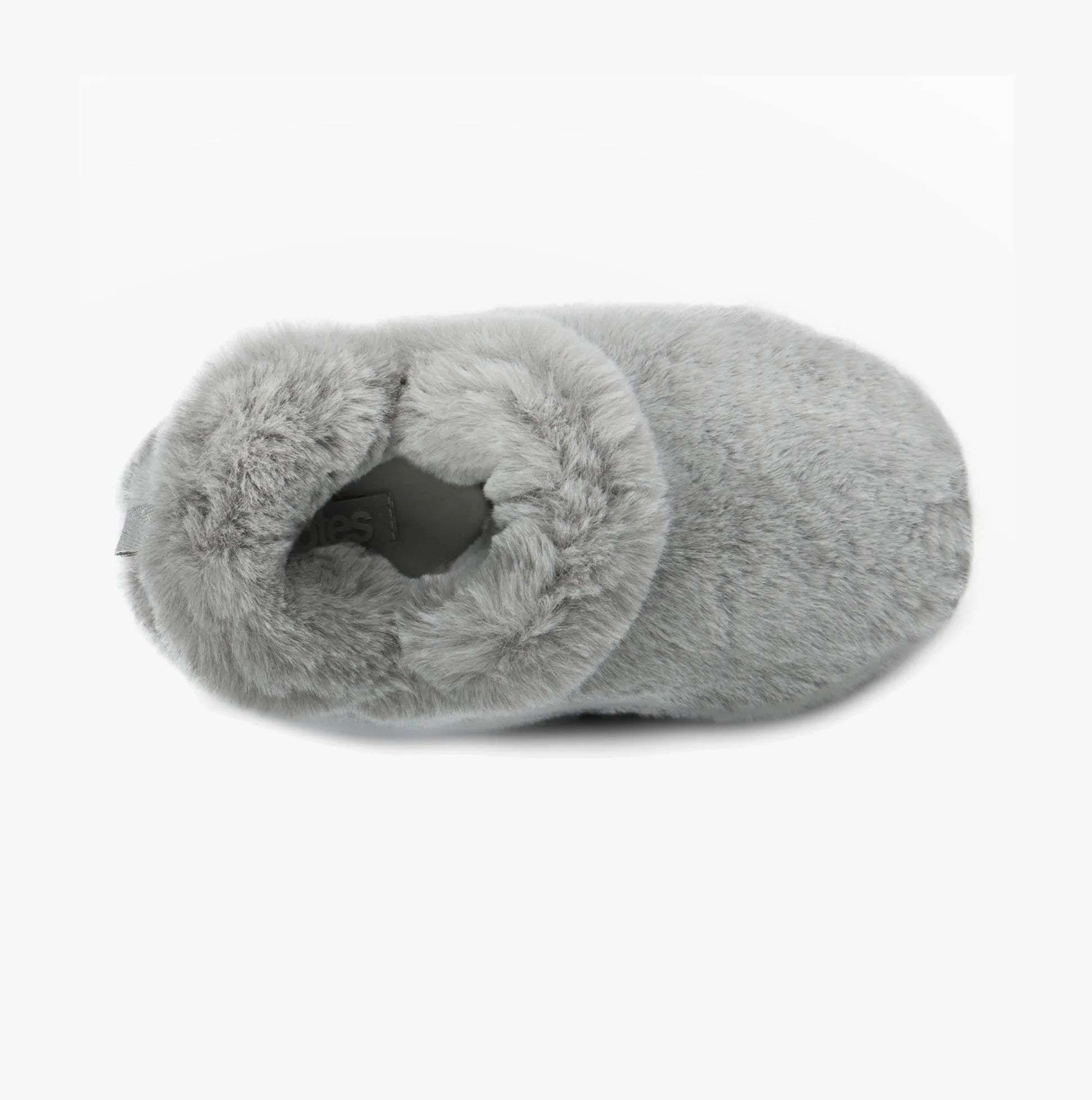Totes Toasties FAUX FUR Boot Slippers Womens Grey sold by Shuperb product image thumbnail 3