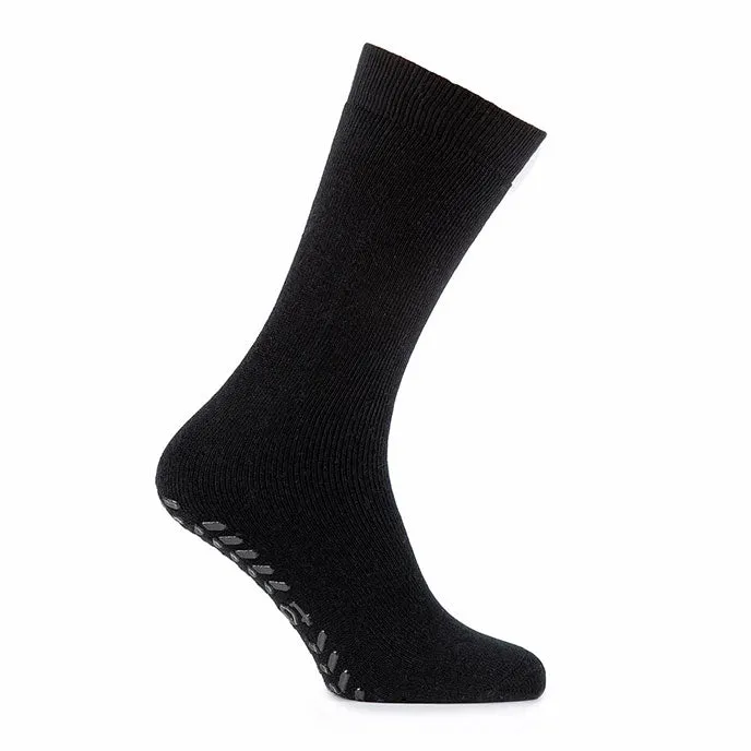 Totes Isotoner THERMAL ORIGINAL SOCK Mens Socks Black sold by Shuperb
