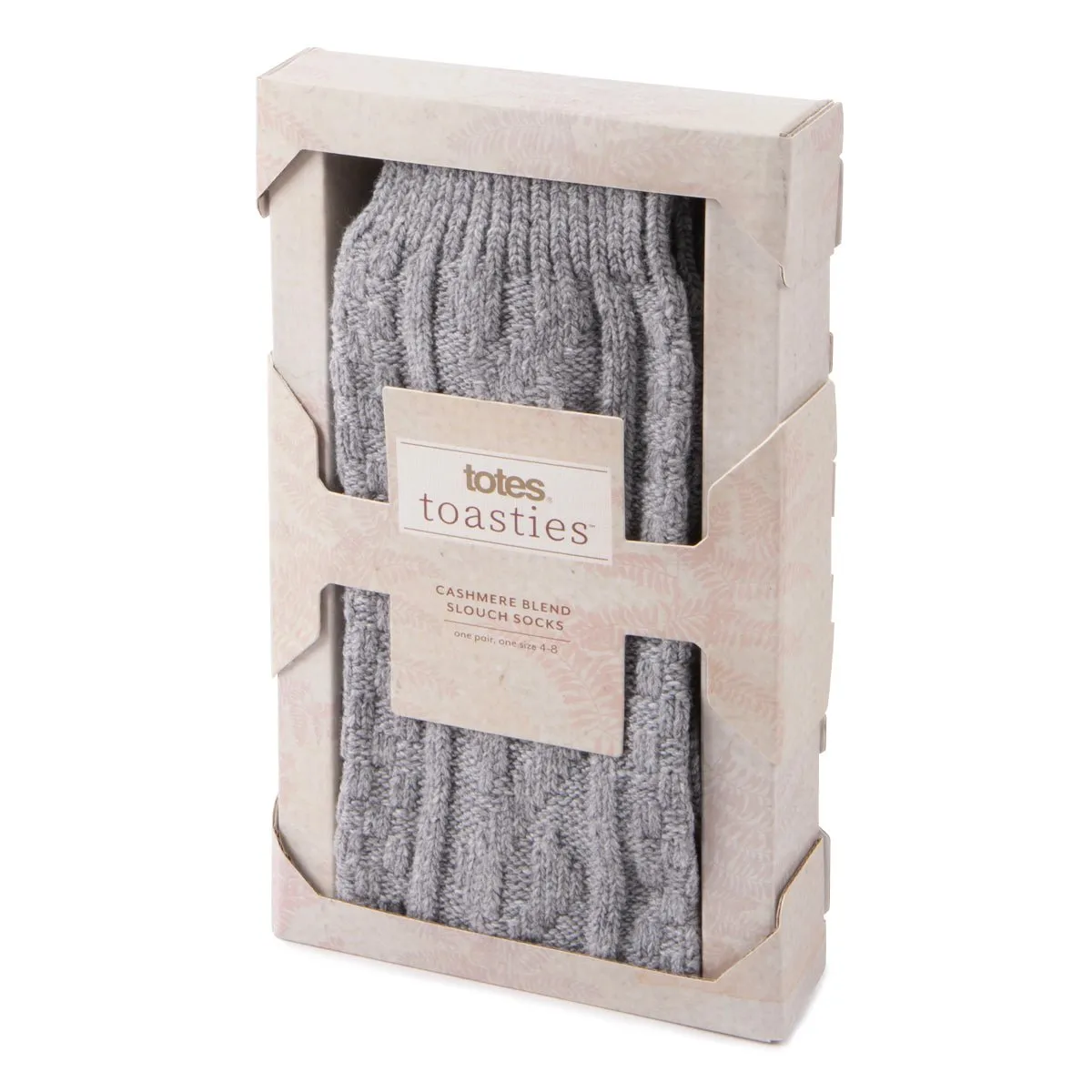 CASHMERE BLEND Slouch Womens Socks Grey Marl sold by Shuperb product image thumbnail 4