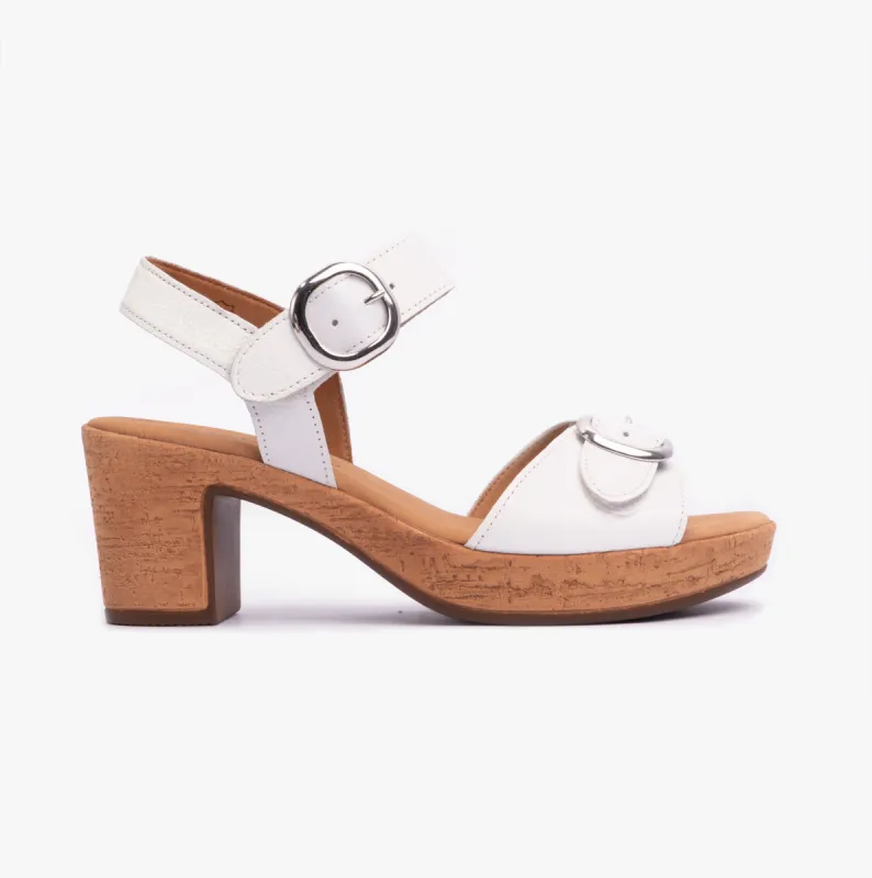 FANTASTICA Womens Sandals White sold by Shuperb