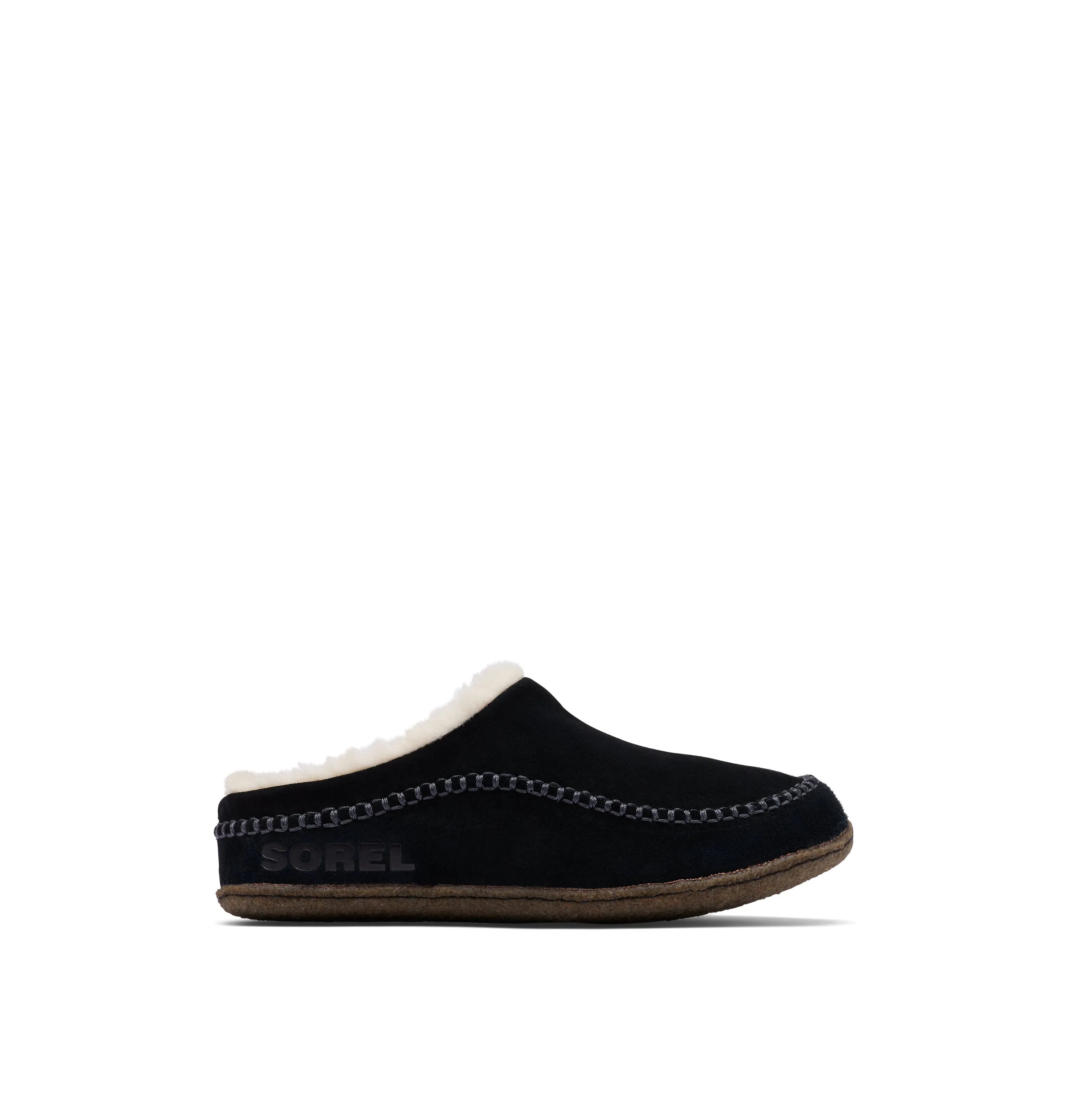 Sorel LANNER Mens Slippers Black sold by Shuperb