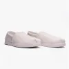 TOMS ALP FWD Mens Cotton Espadrille White sold by Shuperb