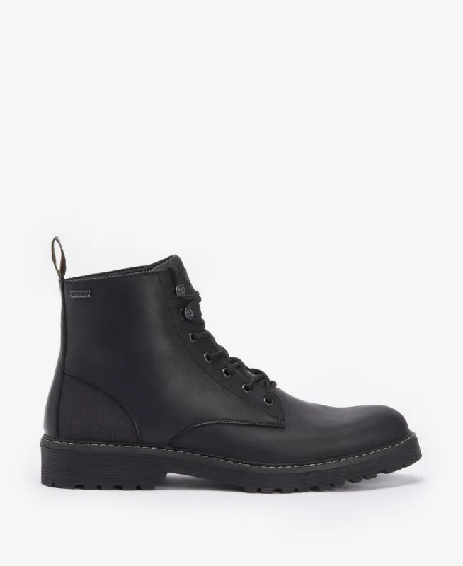 Barbour HARVEY Mens Derby Boots Black sold by Shuperb