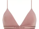 Calvin Klein TONAL LOGO COTTON Womens Triangle Bra Red Grape W/ Apple Butter Logo sold by Shuperb