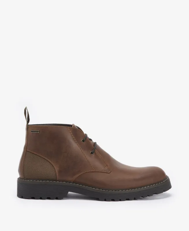 Barbour MAXWELL Mens Chukka Boots Teak made by Barbour