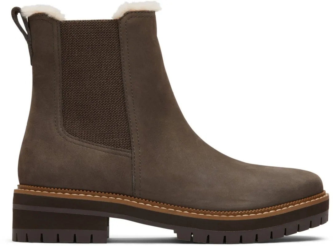 TOMS BENNET Womens Boots Green sold by Shuperb