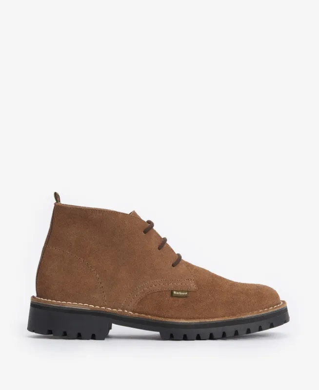 Barbour HOBART Mens Chukka Boots Taupe sold by Shuperb
