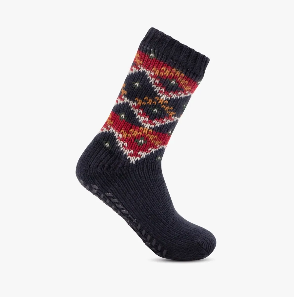 Totes Toasties SHERPA LINED FAIR ISLE SLIPPER-SOX Mens Fairisle sold by Shuperb product image thumbnail 2