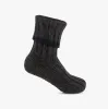 RECYCLED CHUNKY SLIPPER SOCK Mens Grey sold by Shuperb