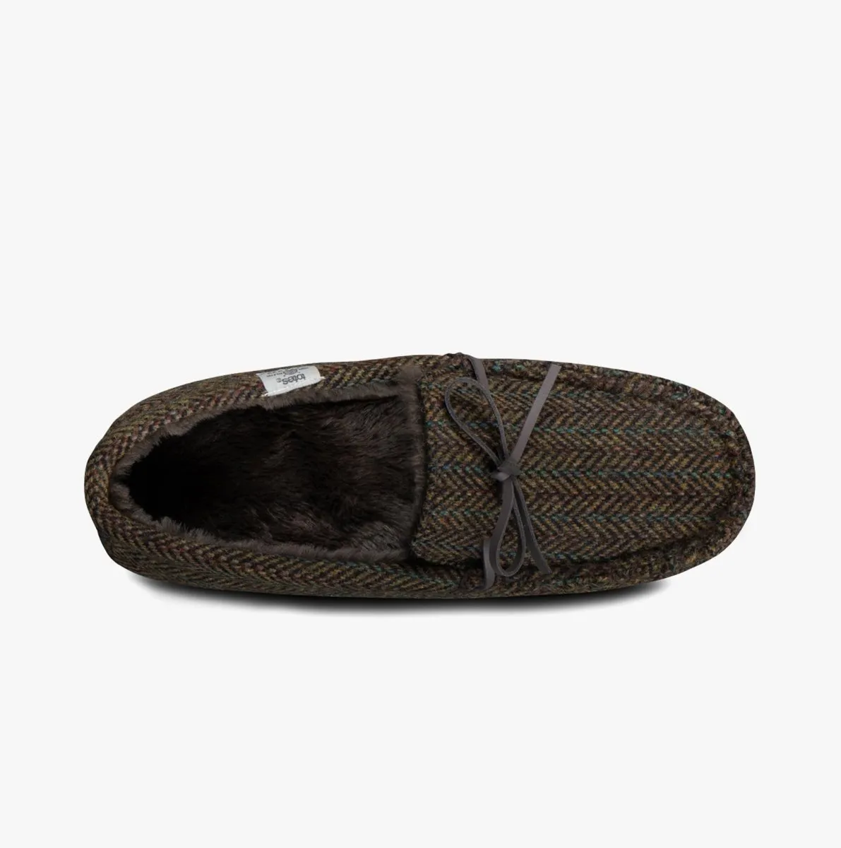 Totes Toasties WOVEN WOOL MIX MOCCASIN Slippers Mens Brown sold by Shuperb product image thumbnail 4