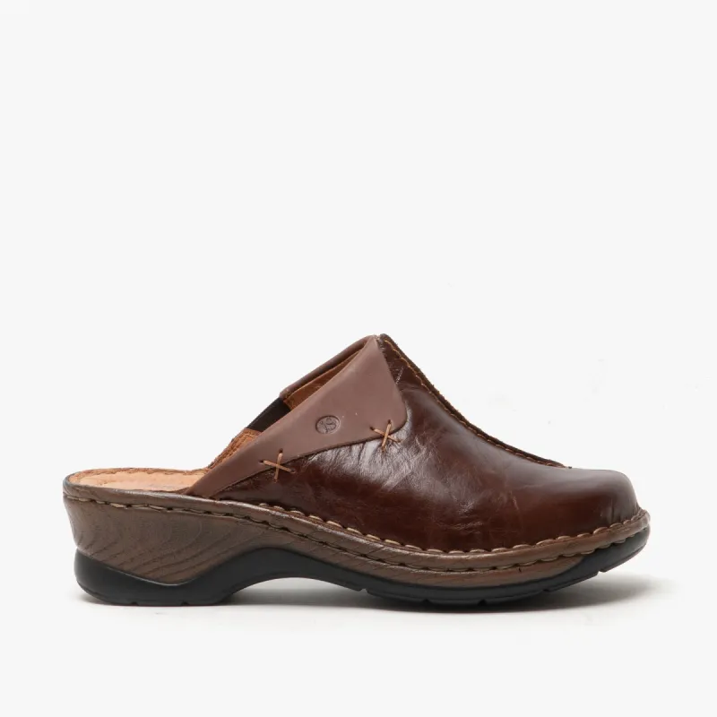 Josef Seibel CATALONIA 48 Womens Leather Mule Clogs Brasil sold by Shuperb