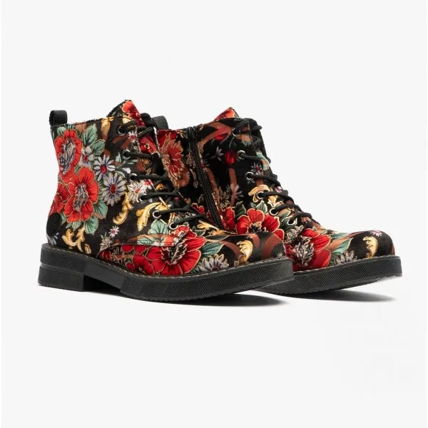 Rieker 72010-90 Womens Ankle Boots Black/Multi sold by Shuperb product image thumbnail 2