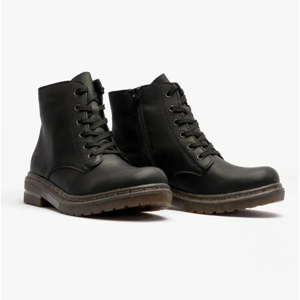 Rieker 78240-00 Womens Ankle Boots Black sold by Shuperb product image thumbnail 2