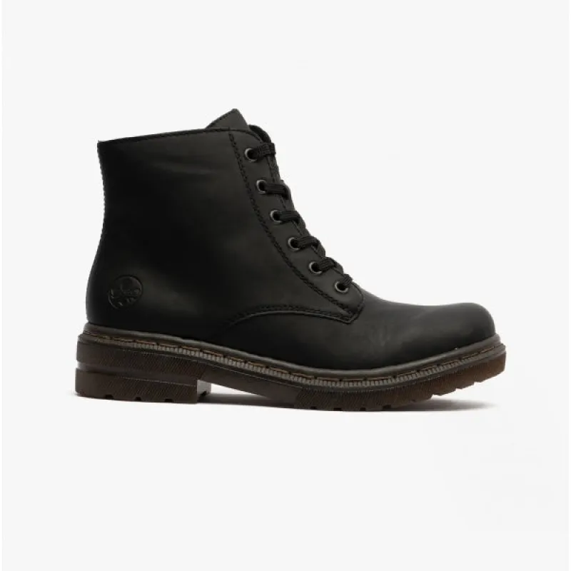 Rieker 78240-00 Womens Ankle Boots Black sold by Shuperb