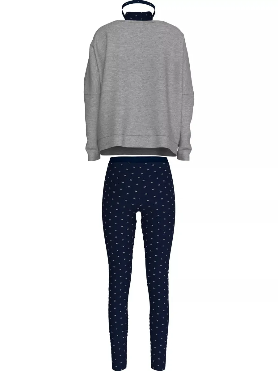 Tommy Hilfiger ORIGINAL Womens Legging Pyjama & Eye Mask Gift Set sold by Shuperb product image thumbnail 2
