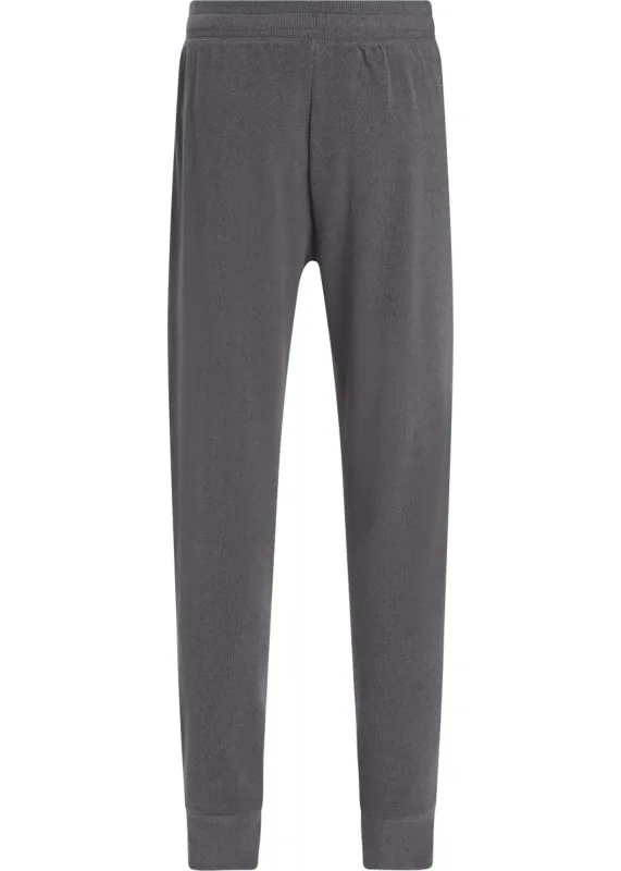 PLUSH FLEECE Mens Joggers Dark Grey Heather sold by Shuperb
