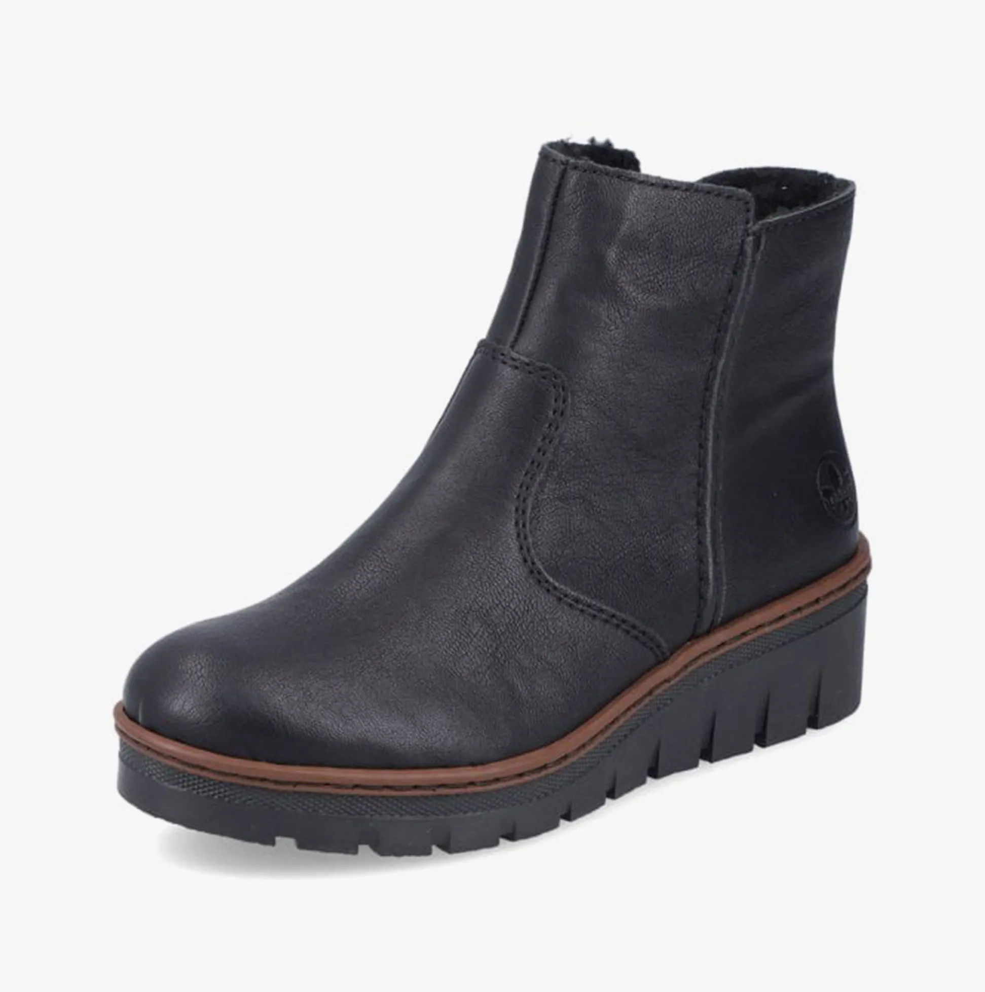 Rieker X9165-00 Womens Ankle Boots Black sold by Shuperb product image thumbnail 3