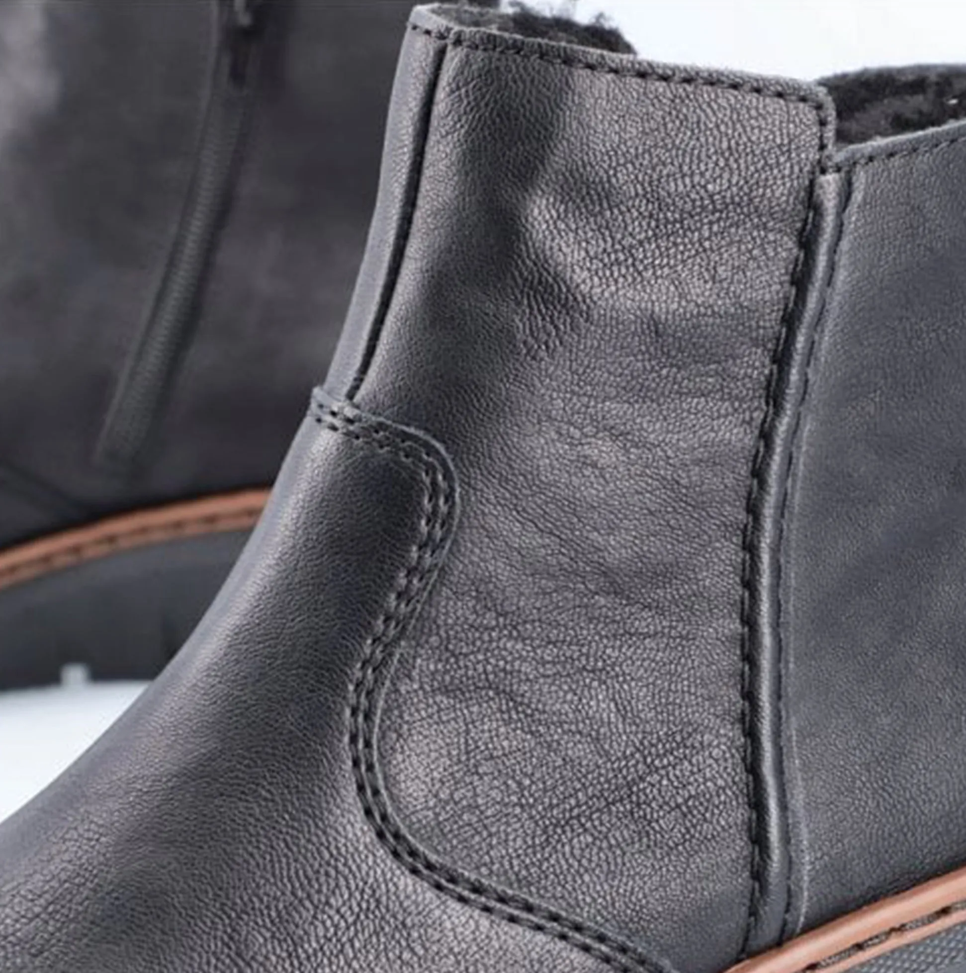 Rieker X9165-00 Womens Ankle Boots Black sold by Shuperb product image thumbnail 2