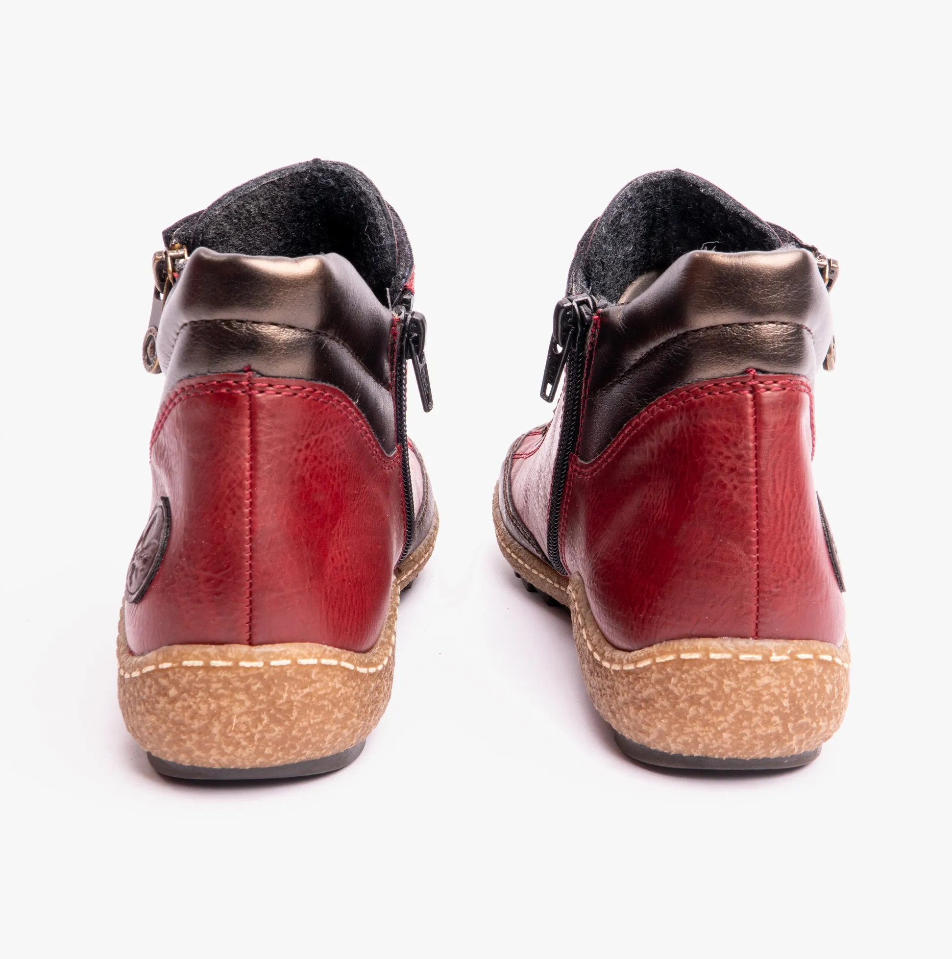 Rieker L7500-35 Womens Boots Red sold by Shuperb product image thumbnail 4