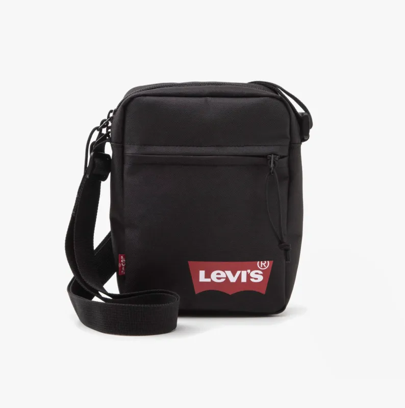 Levi's MINI CROSSBODY SOLID Mens Bag Black made by Levi's