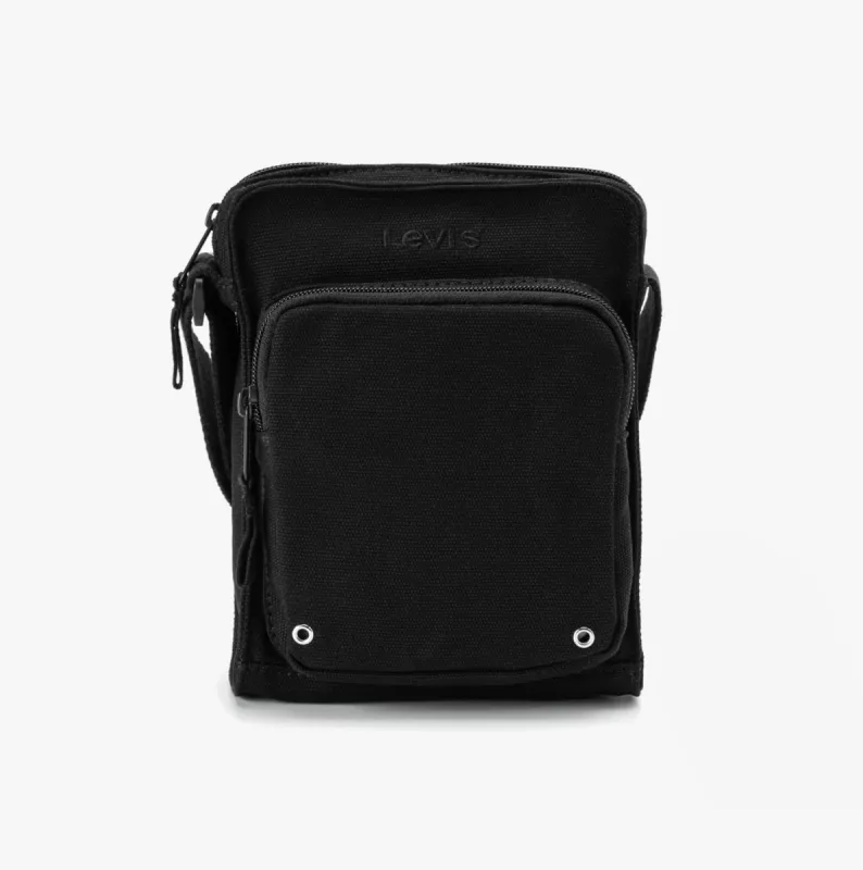Levi's SMALL NS ZIP CROSSBODY Mens Bag Black made by Levi's