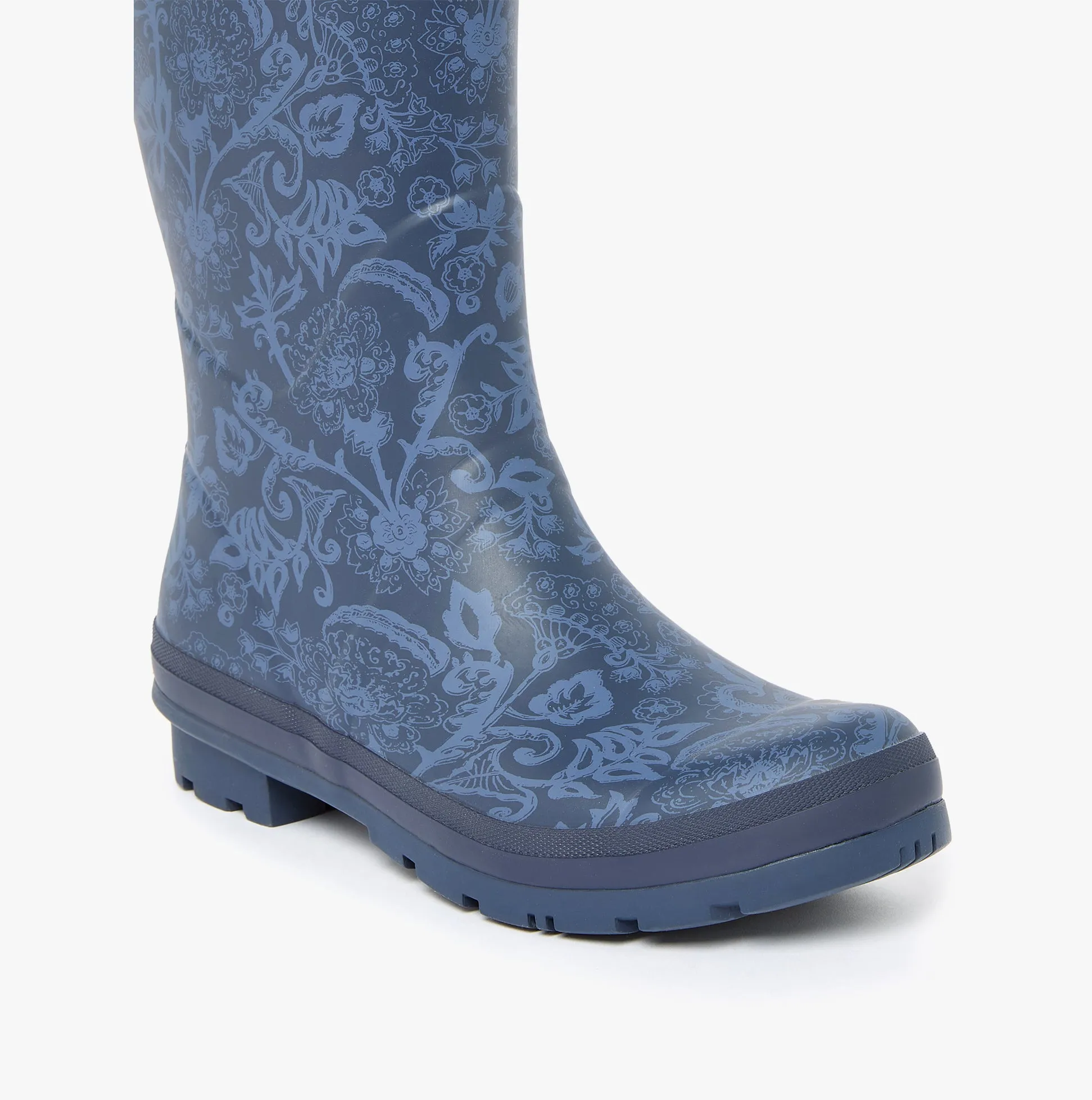 WELLYPRINT Womens Wellies Navy Floral sold by Shuperb product image thumbnail 4