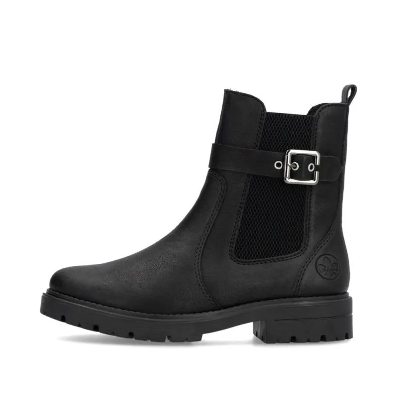 Rieker Z2856-00 Womens Boots Black sold by Shuperb