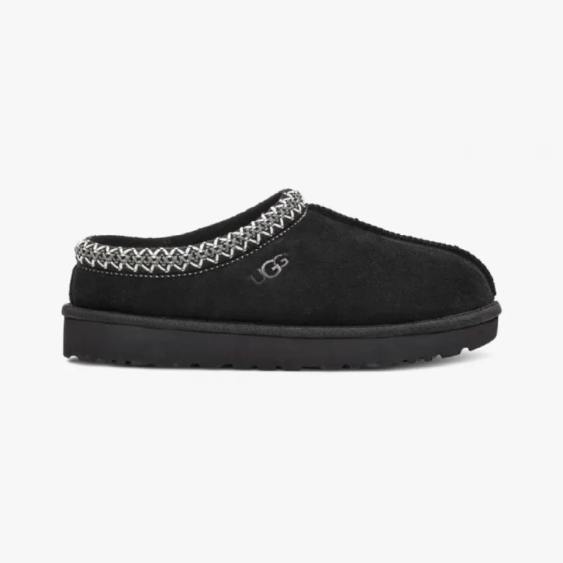 TASMAN Mens Full Slippers Black sold by Shuperb