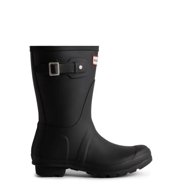 Hunter ORIGINAL SHORT TARTAN Wellies Black sold by Shuperb product image thumbnail 5