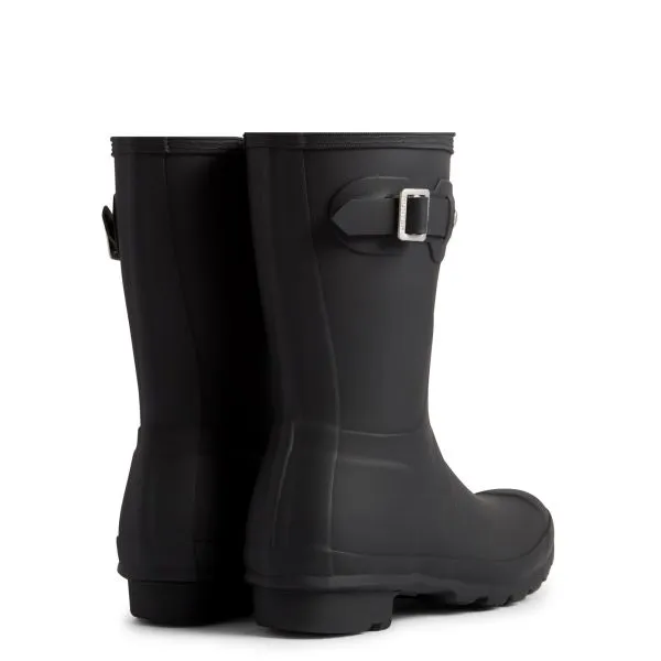 Hunter ORIGINAL SHORT TARTAN Wellies Black sold by Shuperb product image thumbnail 4
