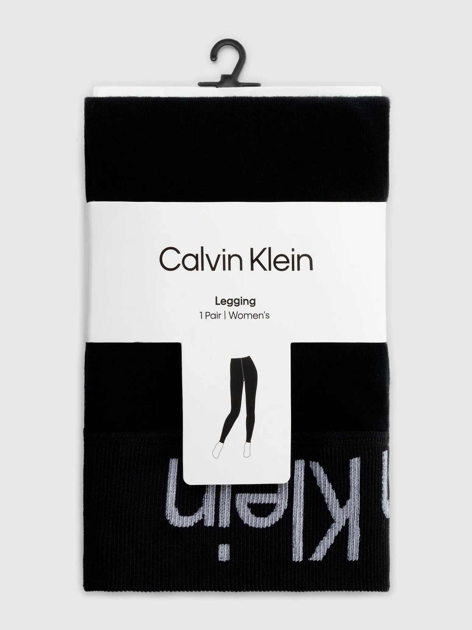 Calvin Klein LOGO Waist Leggings Black sold by Shuperb product image thumbnail 2