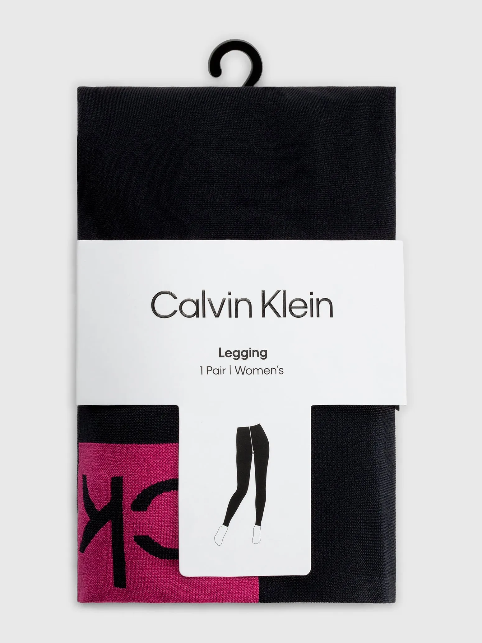Calvin Klein LOGO Gym Leggings Black/Pink sold by Shuperb product image thumbnail 3