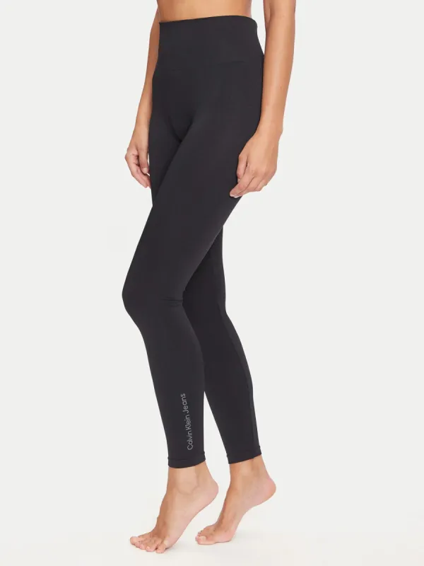 Calvin Klein Jeans GYM SIDE LOGO Leggings Black made by Calvin Klein