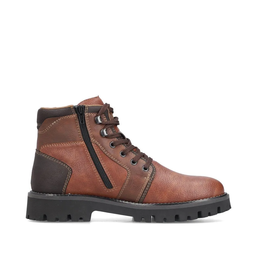 Rieker 30442-24 Mens Boots Brown sold by Shuperb