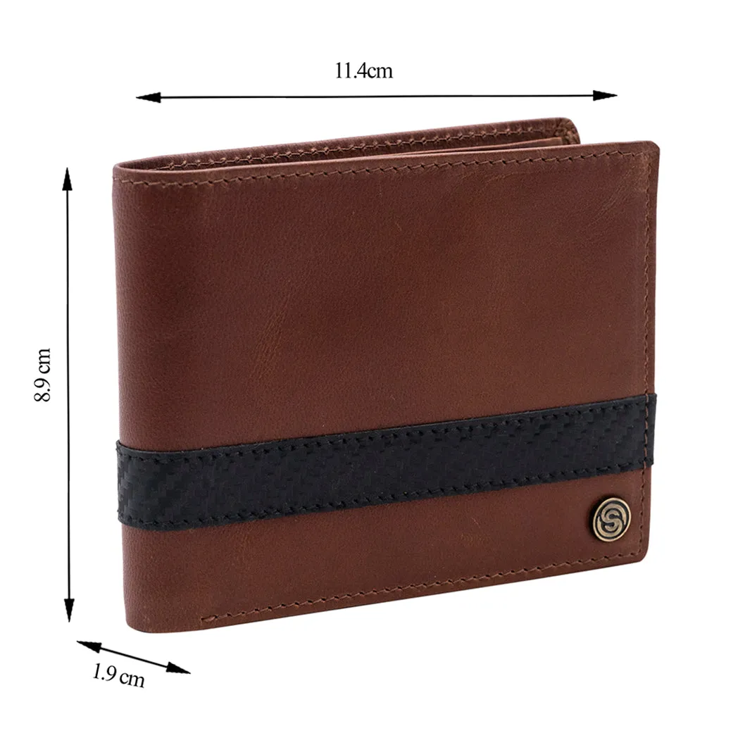 Silver Street London BRESWELL Mens Bi-Fold Wallet Brown sold by Shuperb product image thumbnail 5