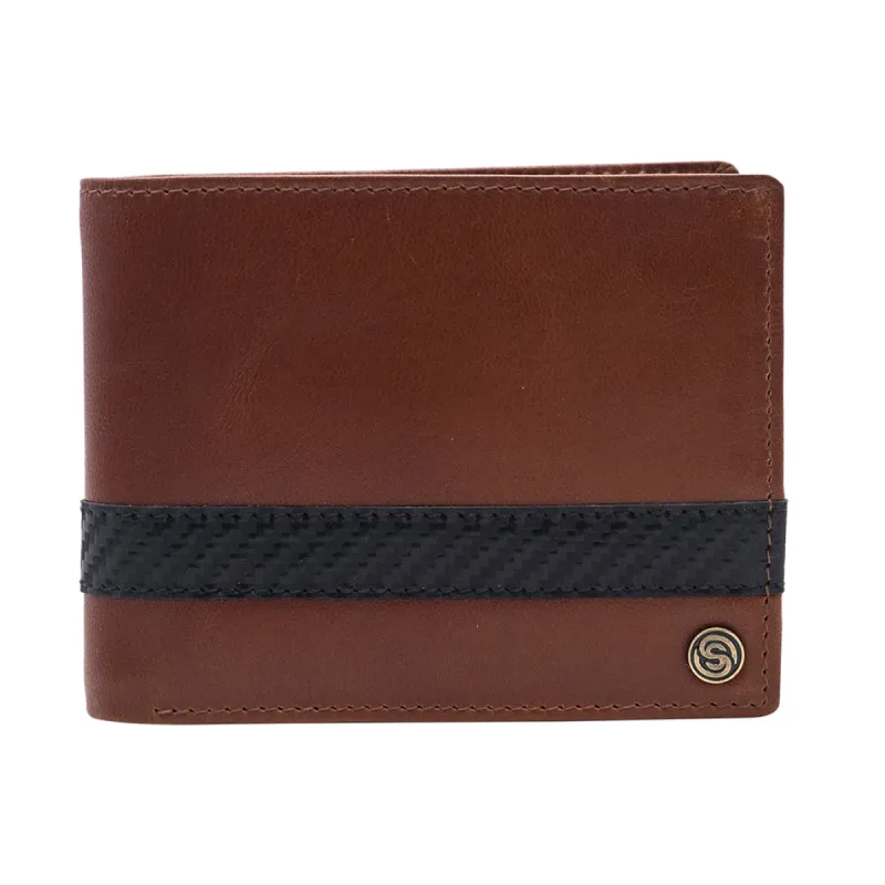 Silver Street London BRESWELL Mens Bi-Fold Wallet Brown sold by Shuperb