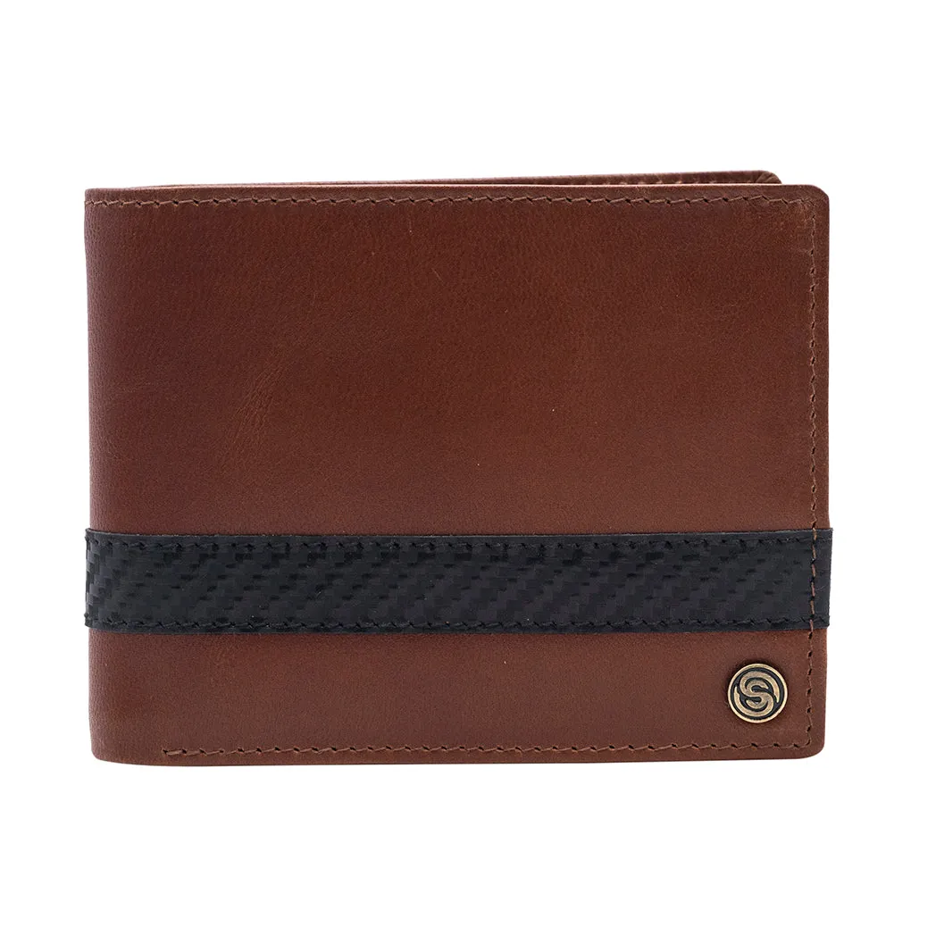 Silver Street London BRESWELL Mens Bi-Fold Wallet Brown sold by Shuperb