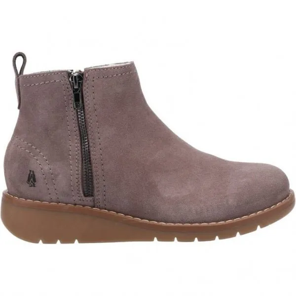 LIBBY Ladies Suede Boots Taupe sold by Shuperb