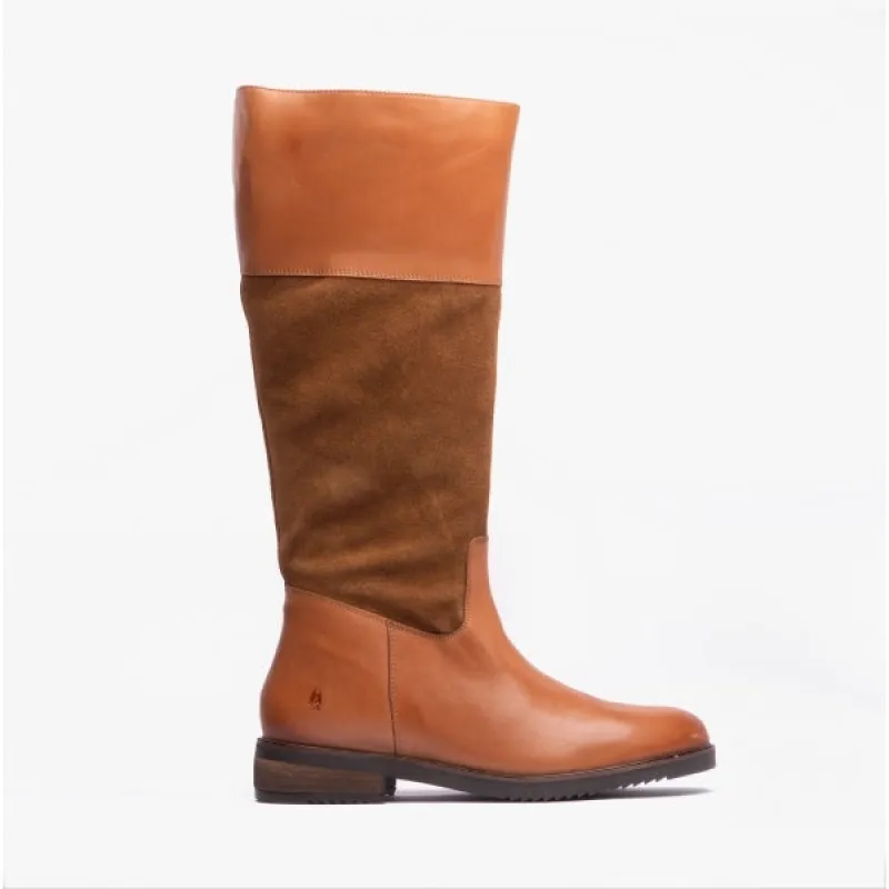 Hush Puppies KITTY Womens Leather Boots Tan sold by Shuperb