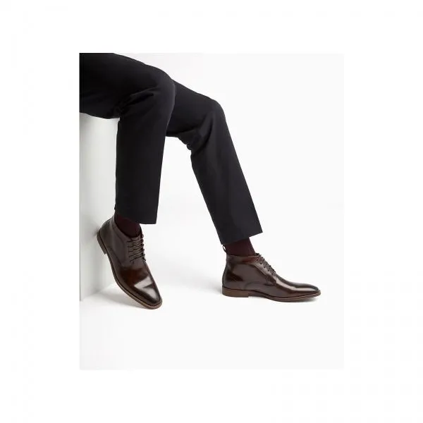 MALL Mens Leather Chukka Boots Brown sold by Shuperb product image thumbnail 3