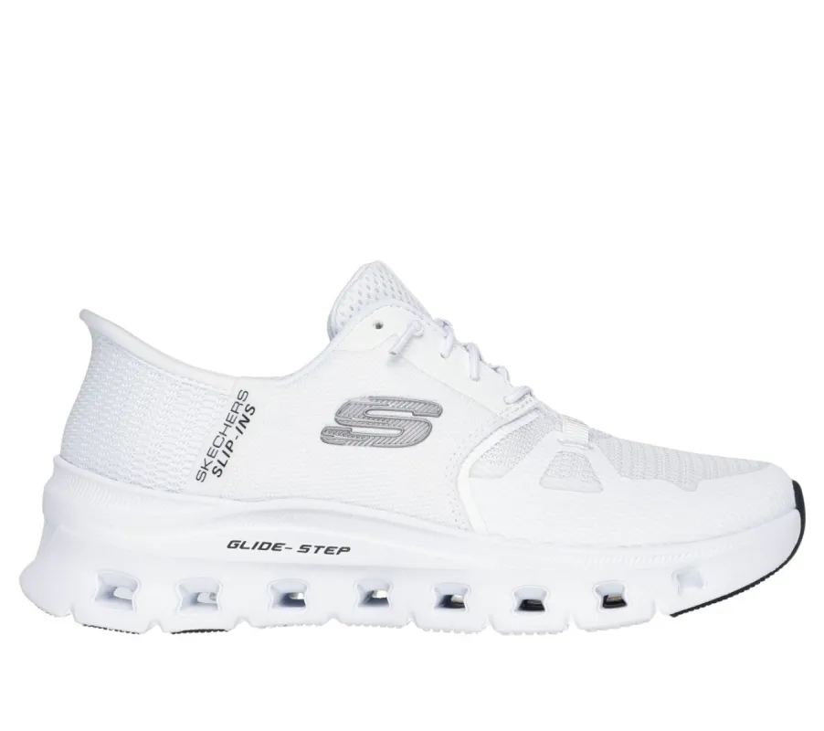 150420/WHT GLIDE-STEP PRO Womens Trainers White sold by Shuperb