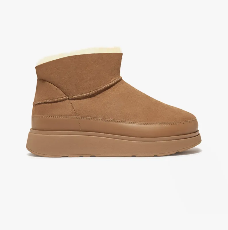 FitFlop GEN-FF ULTRA-MINI  Womens Boots Desert Tan made by Fitflop