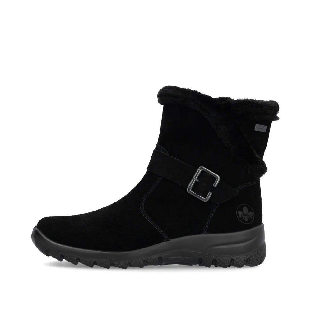 Rieker L7179-00 Womens Boots Black sold by Shuperb