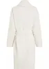 Calvin Klein MODERN TERRY QUILTED Womens Bathrobe Ivory sold by Shuperb