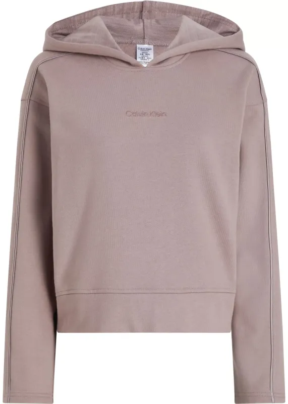 Calvin Klein TONAL LOGO LOUNGE Womens Hoodie Sand Trap sold by Shuperb