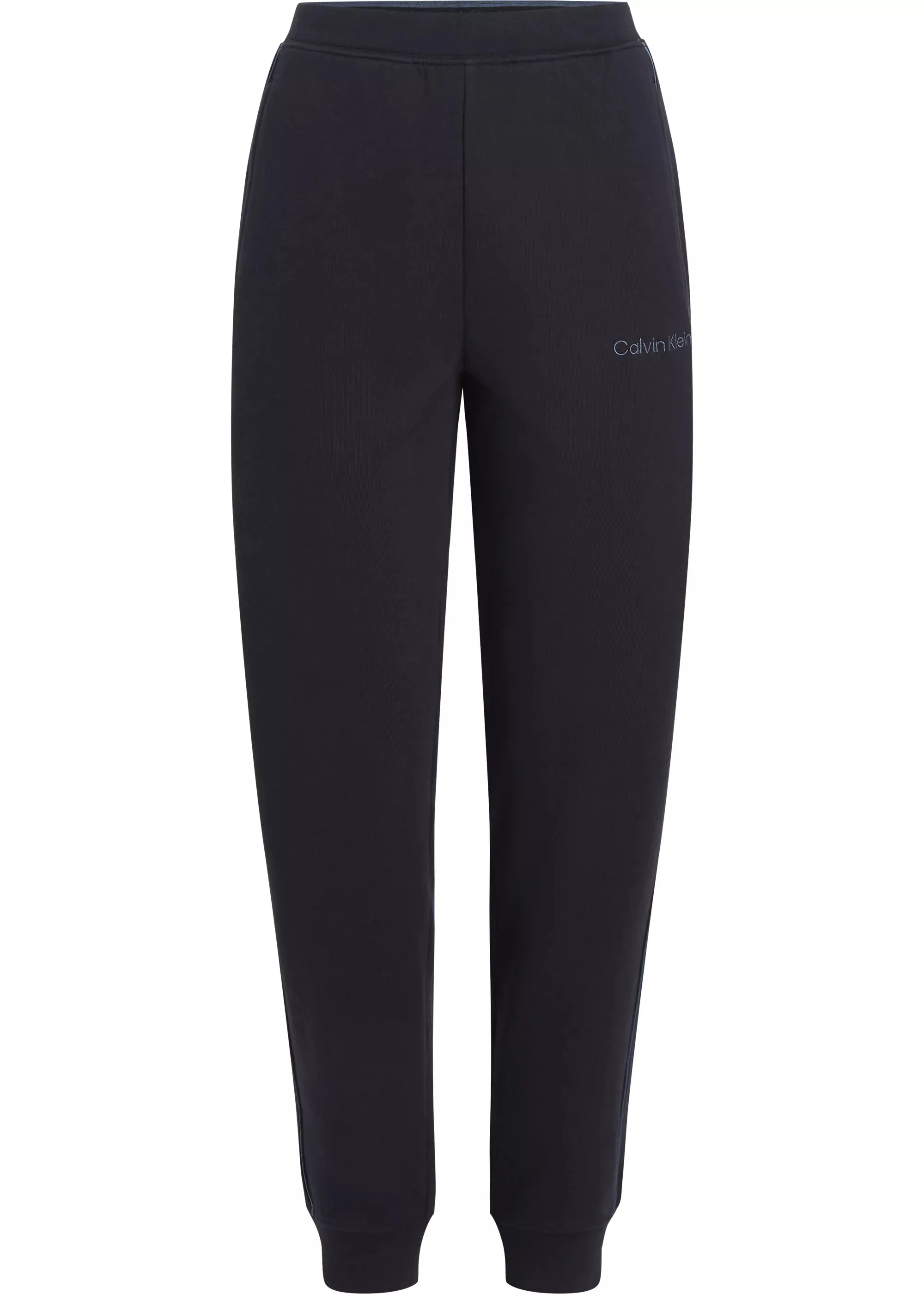 Calvin Klein TONAL LOGO LOUNGE Womens Joggers Black sold by Shuperb
